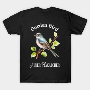 Garden Bird Alder Flycatcher T-Shirt